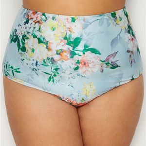 NWT BECCA ETC Plus Size Femme Flora Vintage Bikini Bottom